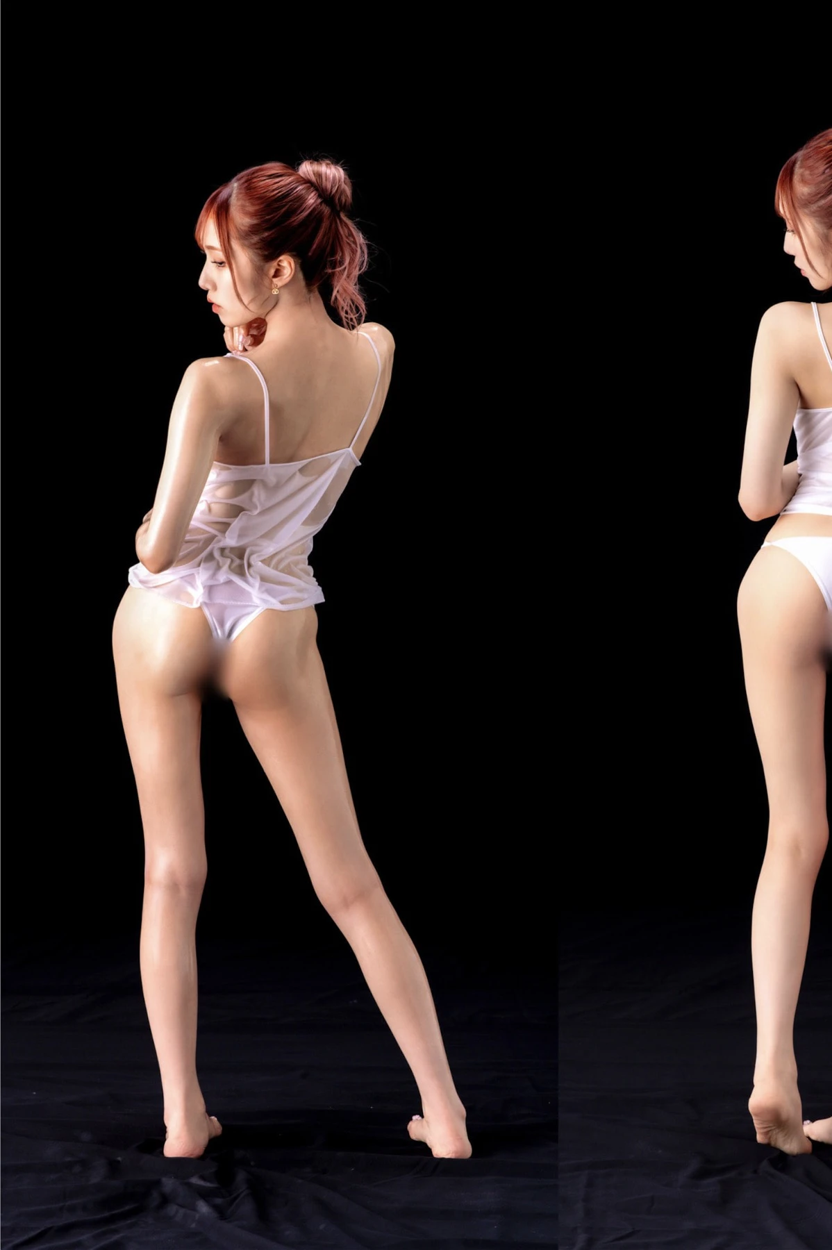 Amiri Saito 斎藤あみり, Prestige 写真集 「絶対的透け透けテカテカポーズブック」 Set.01