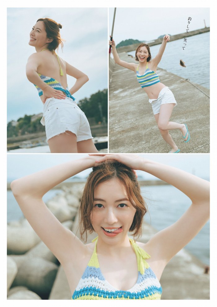 松井珠理奈 水着＆セミヌードグラビア画像！