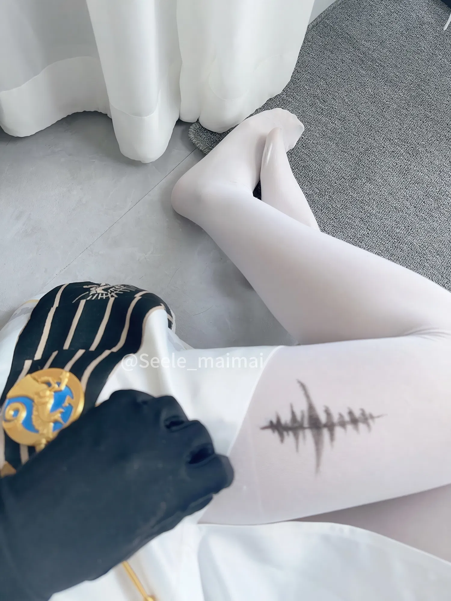 [Cosplay] Seele麦麦 - 鸣潮 菲比&卡提希娅·蓝色花海物语