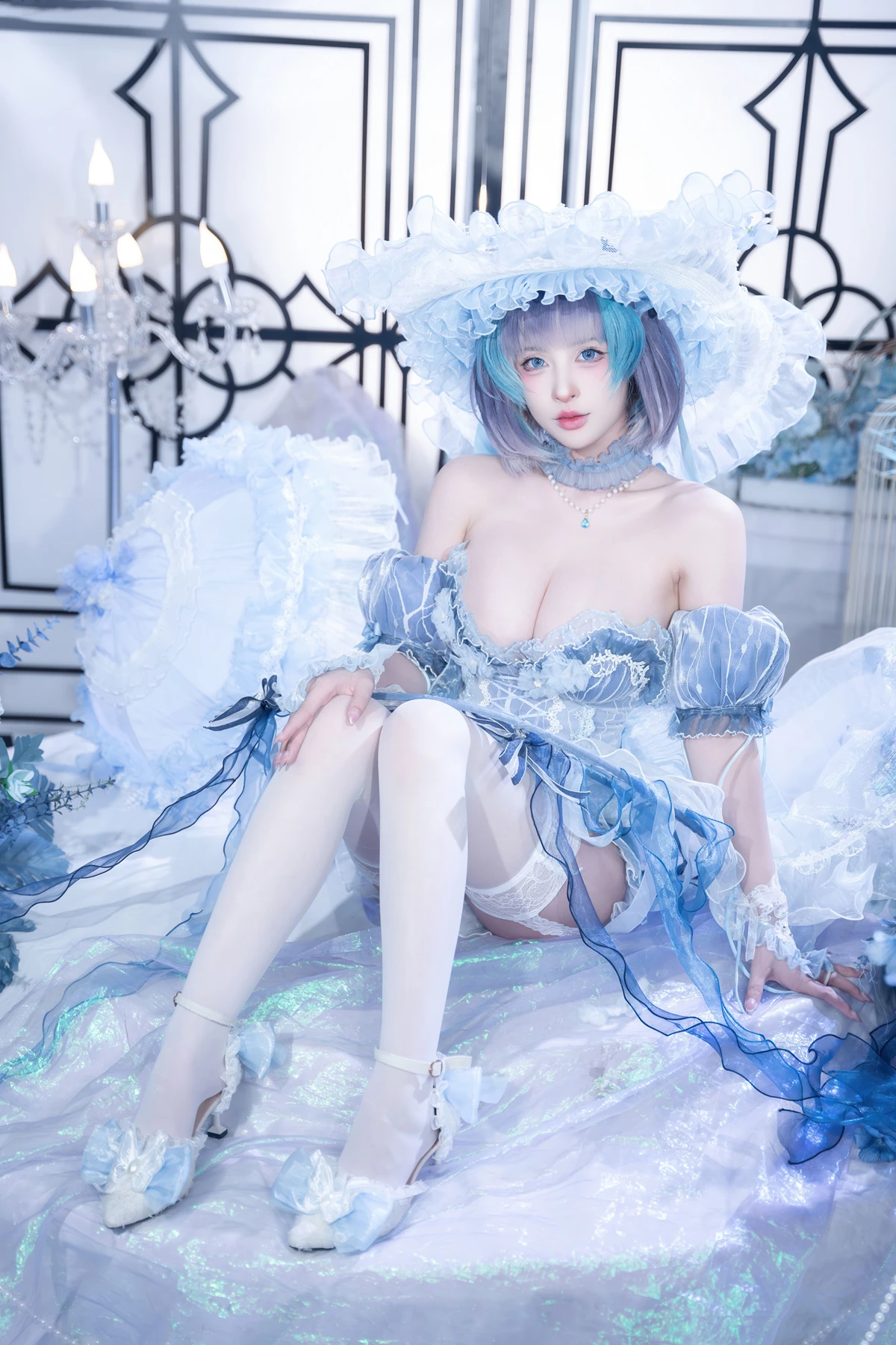 Cosplay 清水由乃 – 柴郡废稿礼服