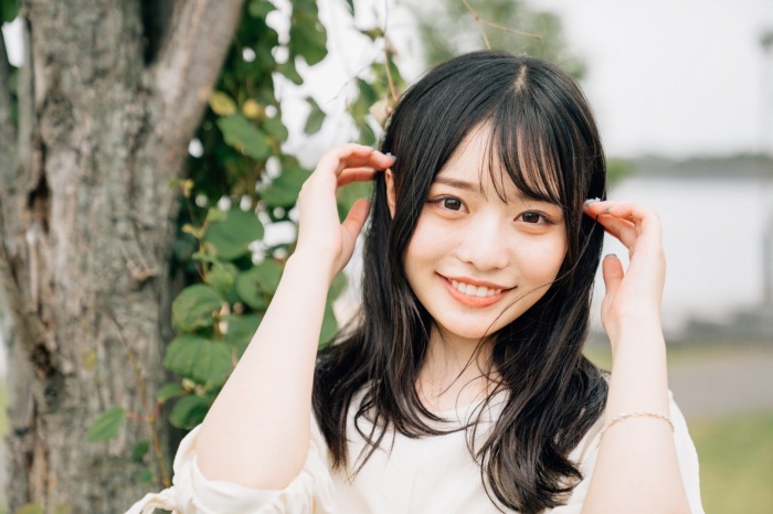 高鶴桃羽 激かわボインな水着グラビア画像！