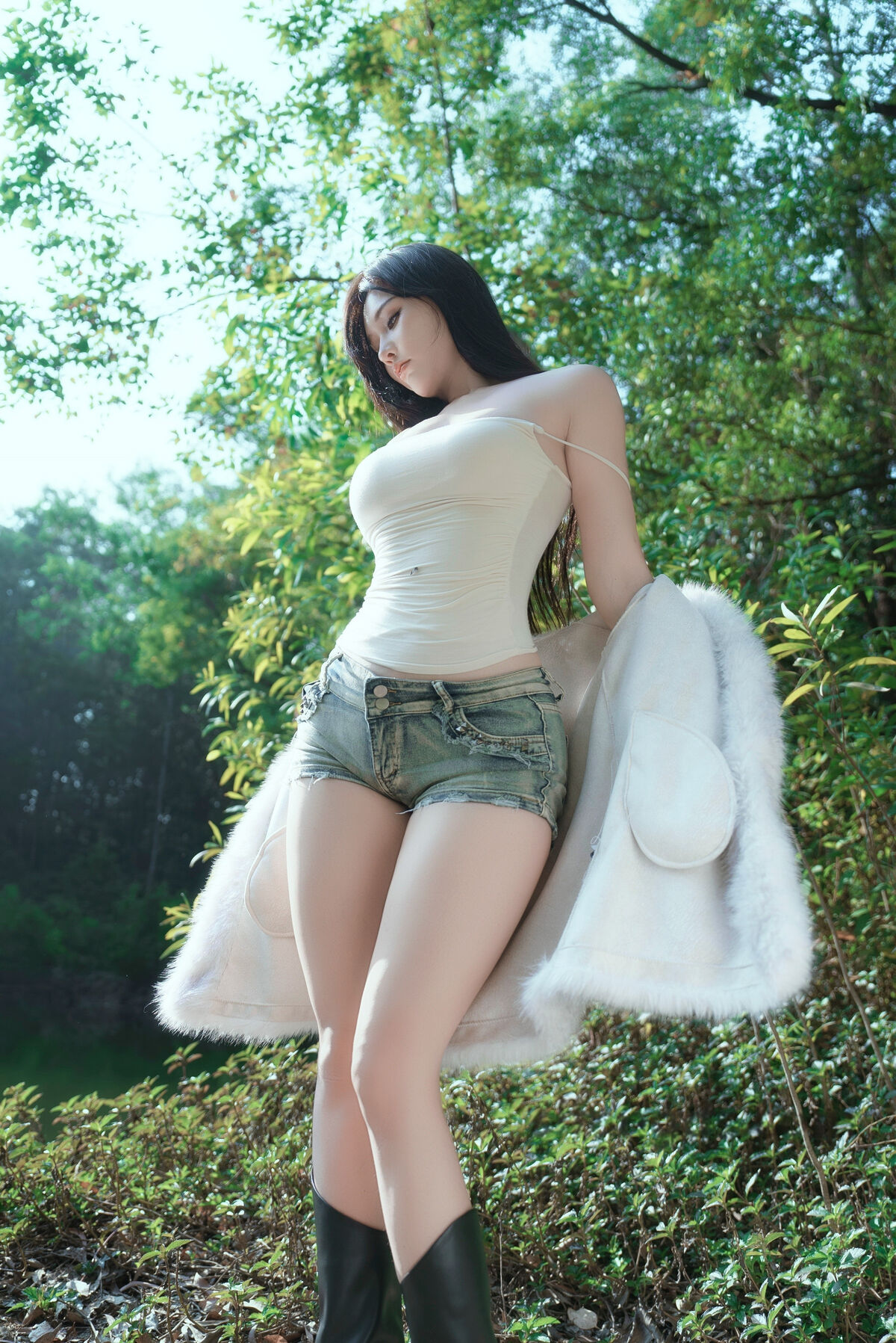 XR Uncensored Na Bi 娜比 - R18 秀人网模特 肉丝与泳装未上架作品混合图集 Part01