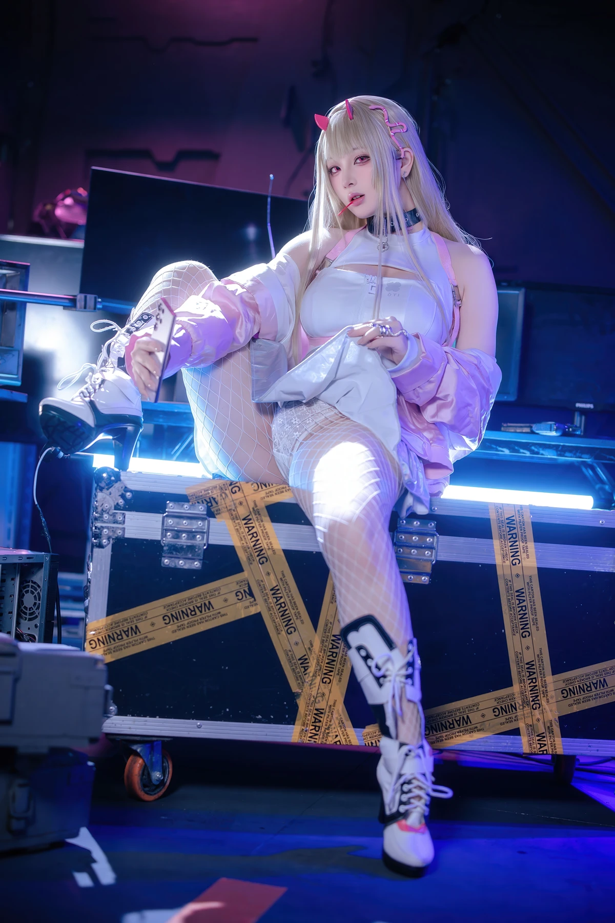 Cosplay 屿鱼 – 胜利女神：妮姬 毒蛇