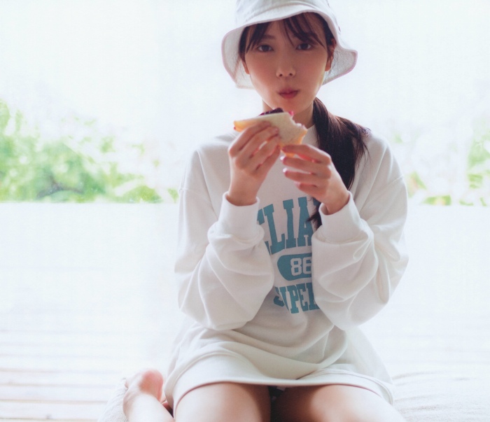 河田陽菜 ぷるふわバストの水着グラビア画像！