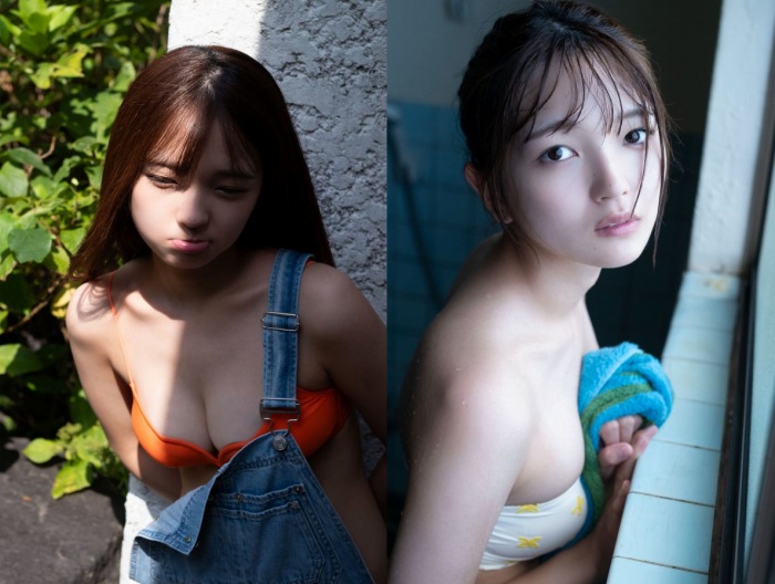 福留光帆 けっこうデカい水着グラビア画像！