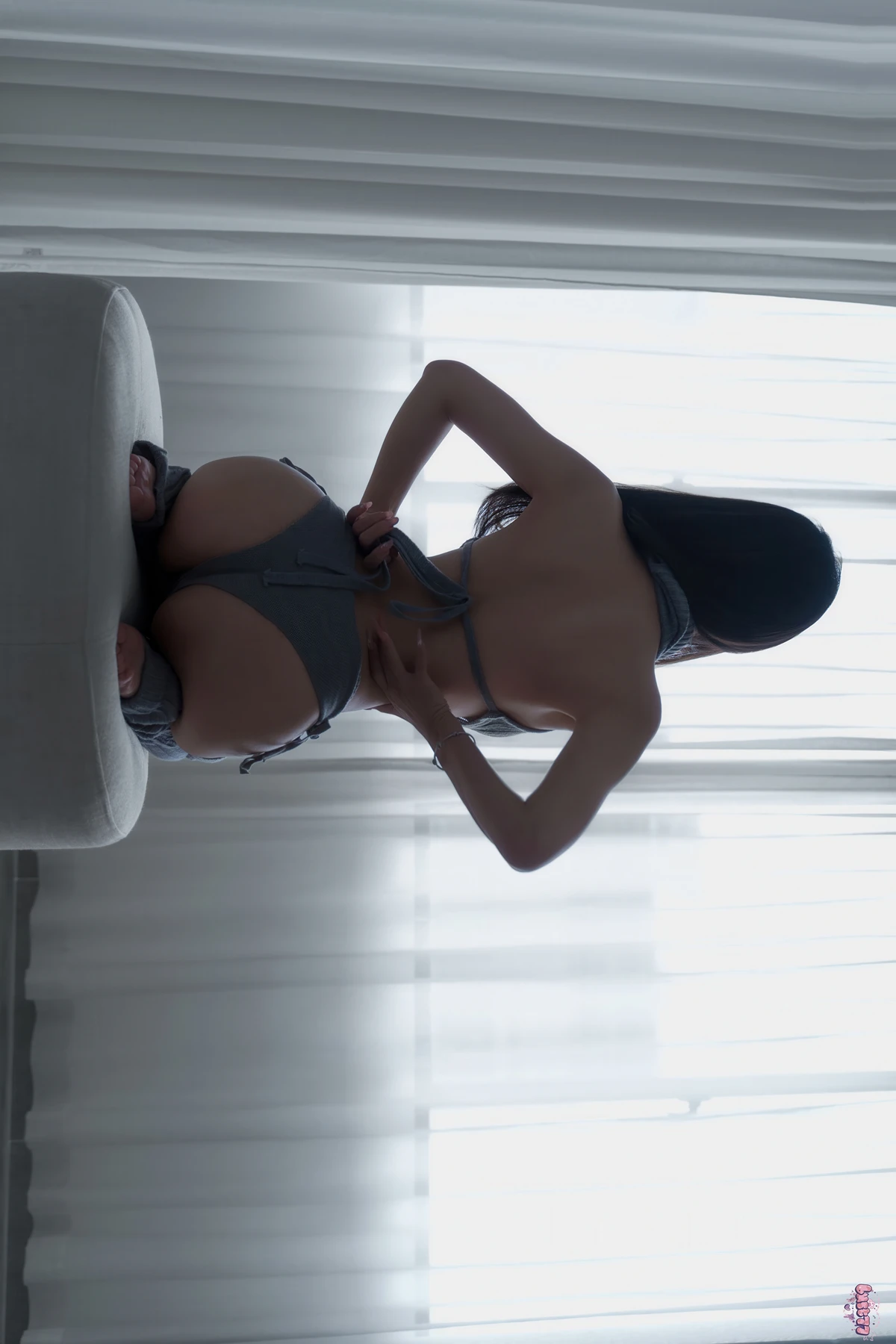 Cosplay 柒柒要乖哦 – 居家毛衣 Set.01