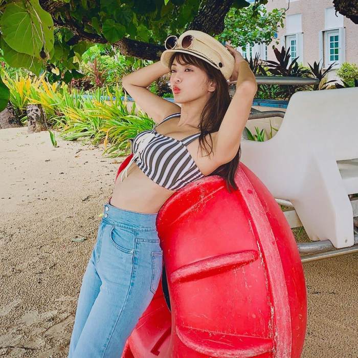 田中道子 スタイルが凄い水着グラビア画像！