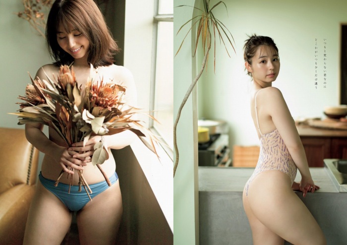 小池里奈 美尻でキュートな水着グラビア画像！