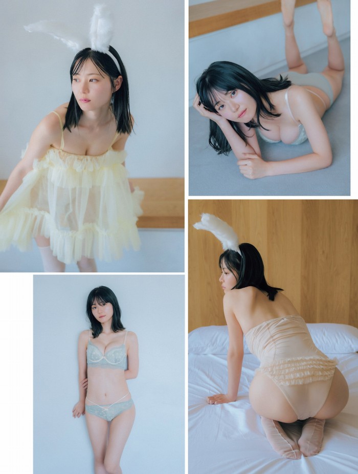 いけちゃん 細身でEカップの水着グラビア画像！