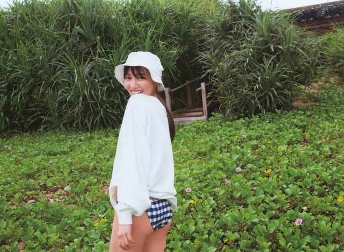 河田陽菜 ぷるふわバストの水着グラビア画像！