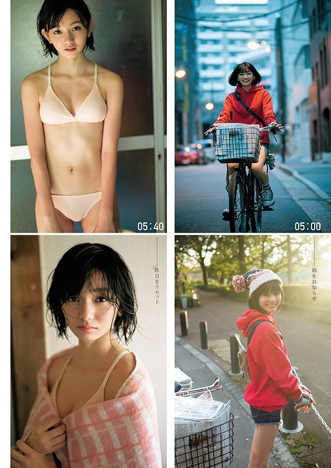 熊澤風花 キュートな水着グラビア画像ほか