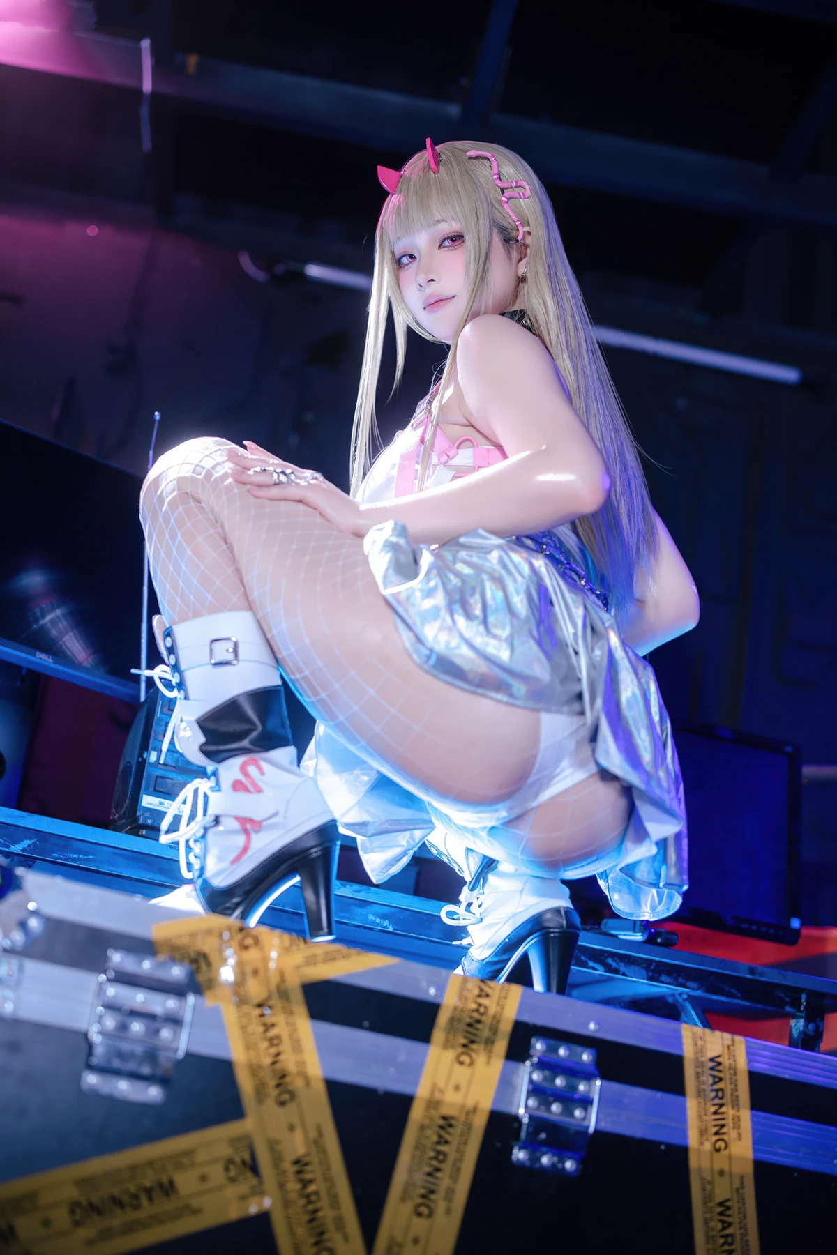 Cosplay 屿鱼 – 胜利女神：妮姬 毒蛇