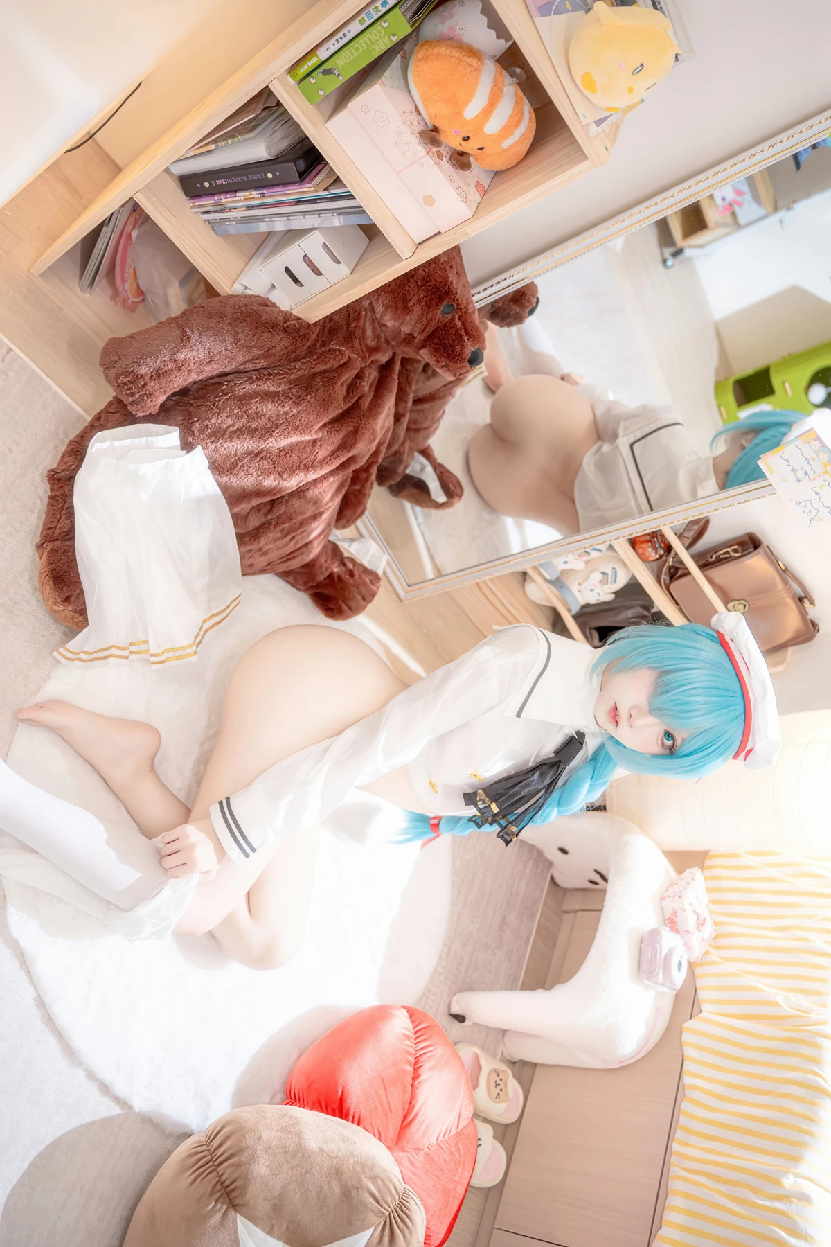 Cosplay 纸悦Etsu_ko – 雅努斯JK 碧蓝航线