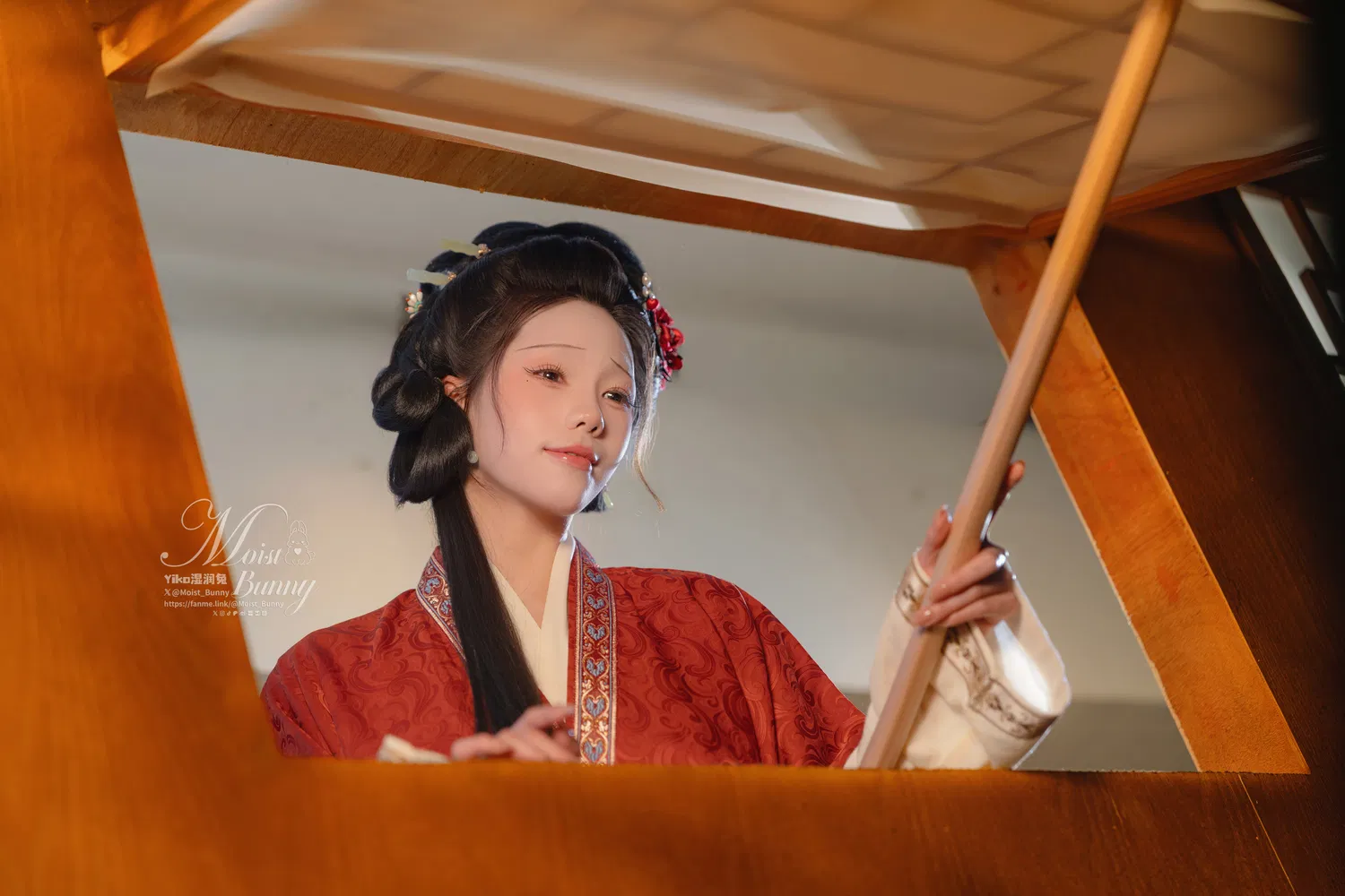 [Cosplay] Yiko湿润兔 2026年02月作品 快马加鞭·金莲迎春
