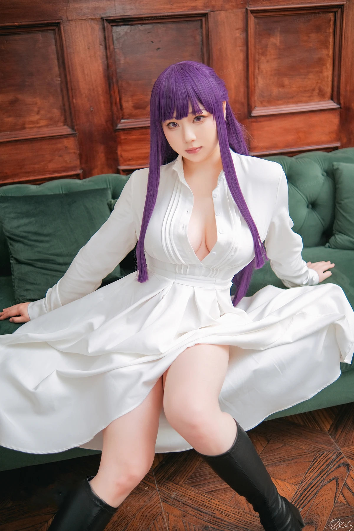 Cosplay 皮皮奶可可爱了啦 – 葬送的芙莉莲 菲伦