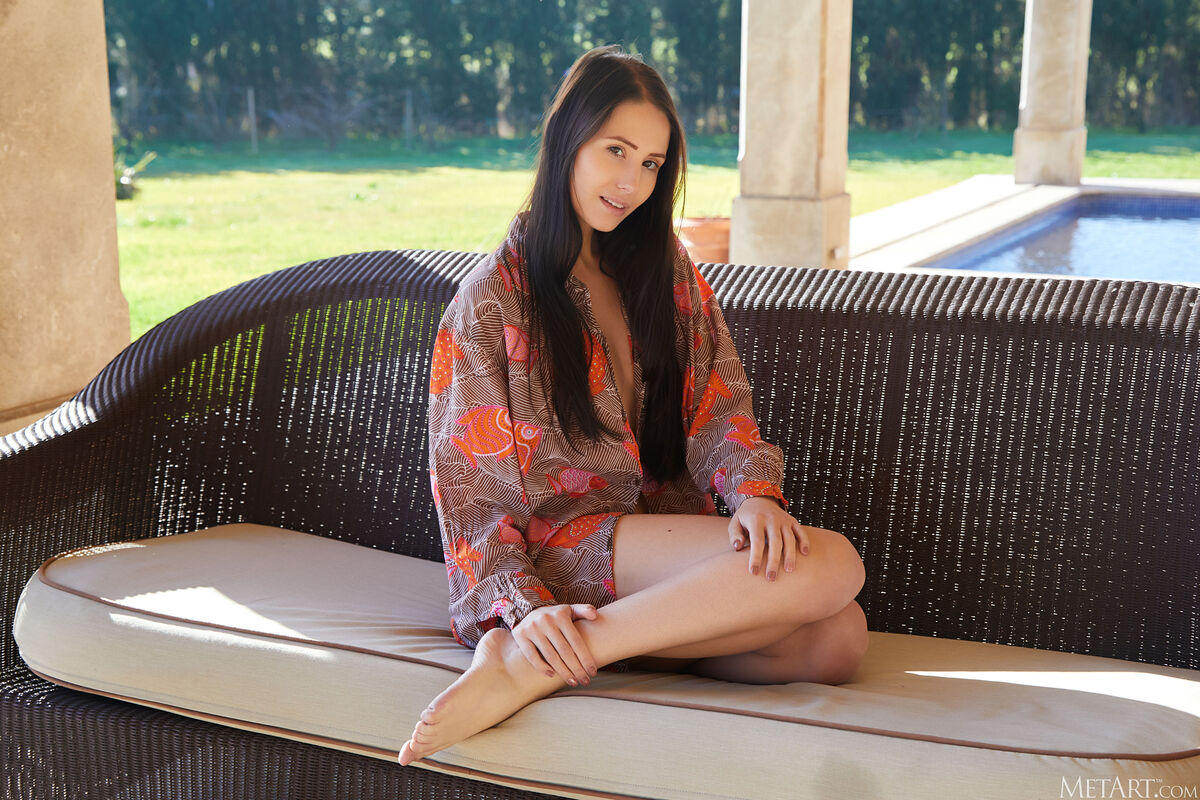 MetArt Vanessa Angel - Patio Flirt Part01