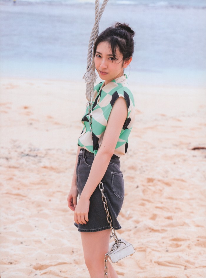 金村美玖 しっとりかわいい水着＆生脚画像！