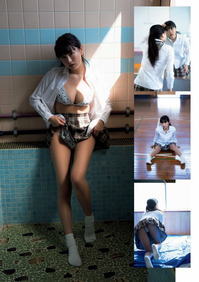 鈴木聖 Fカップが凄い水着＆下着グラビア画像！