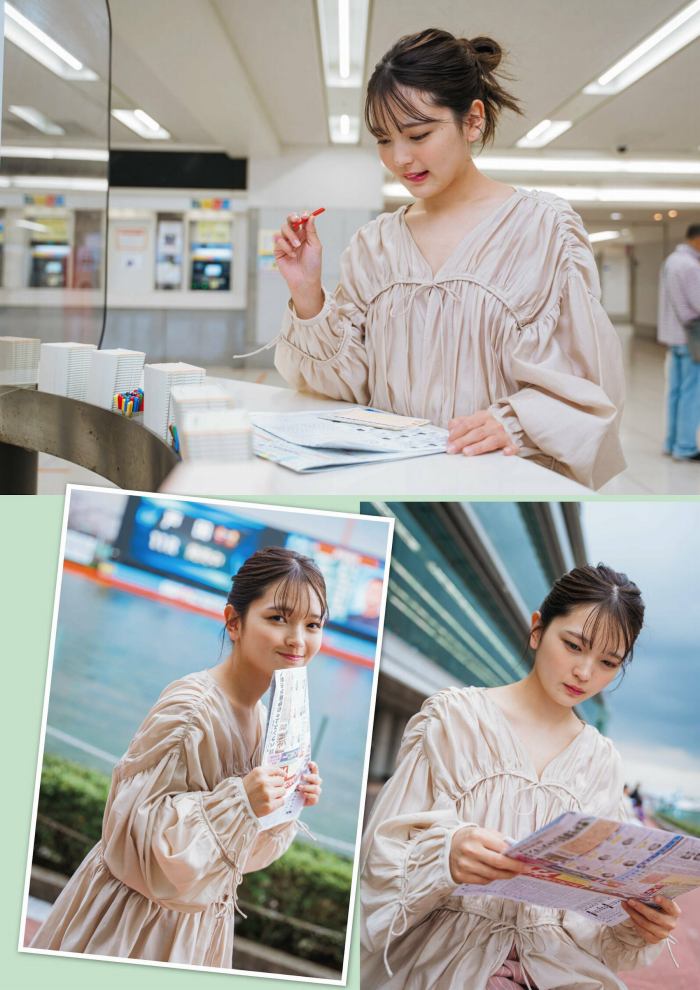 福留光帆 けっこうデカい水着グラビア画像！