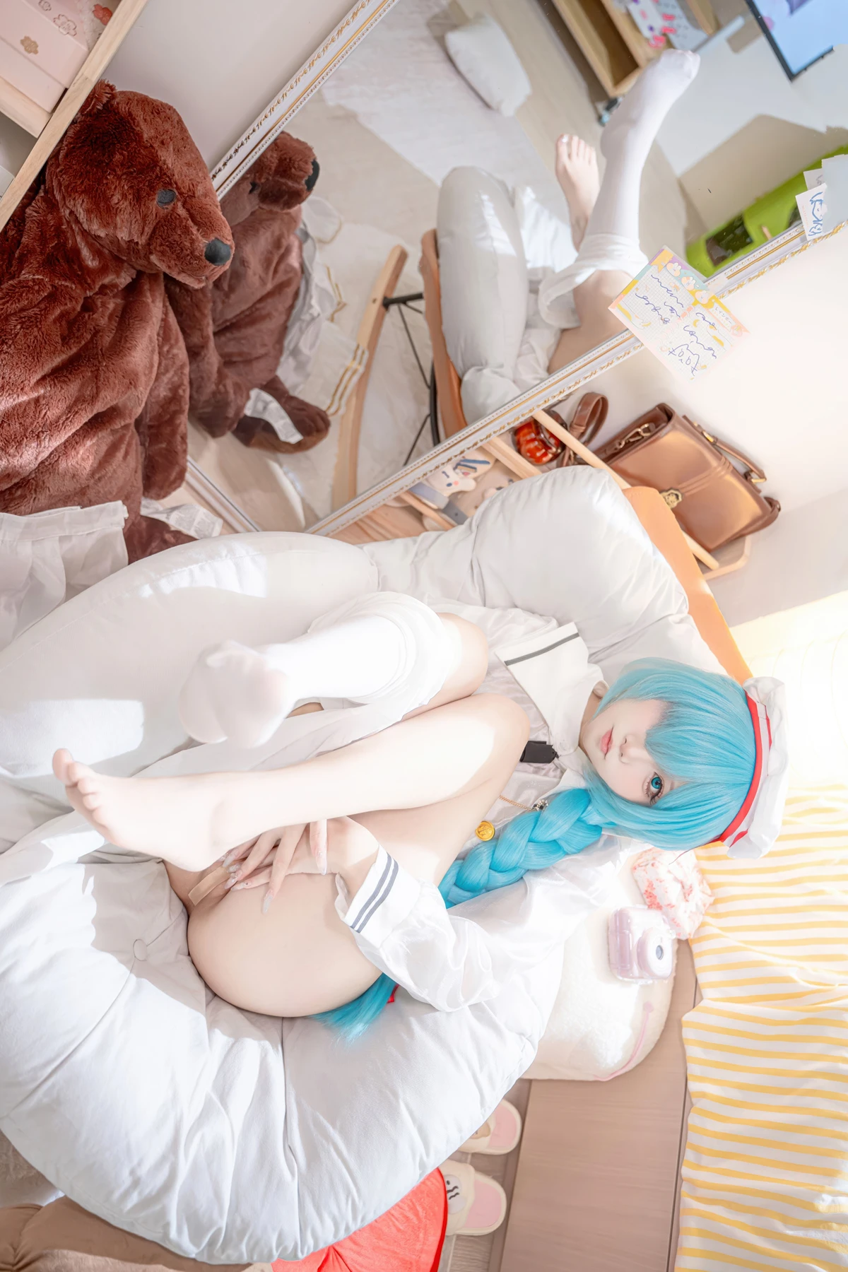 Cosplay 纸悦Etsu_ko – 雅努斯JK 碧蓝航线