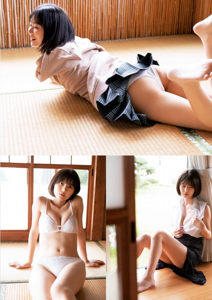 いけちゃん 細身でEカップの水着グラビア画像！