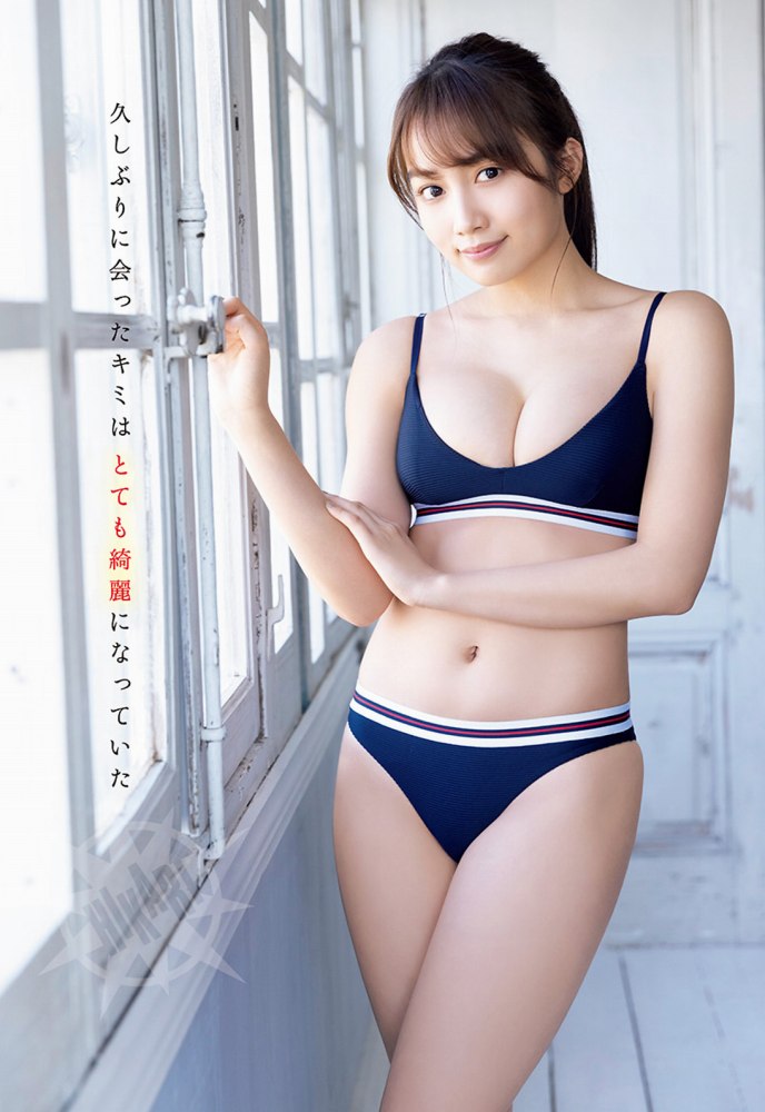 黒木ひかり むっちりバストの水着グラビア画像！