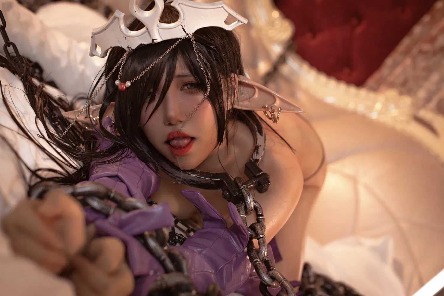 [Cosplay] 阿薰kaOri 黑兽 黑精灵女王奥利卡