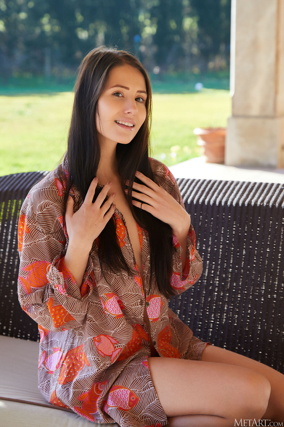 MetArt Vanessa Angel - Patio Flirt Part01