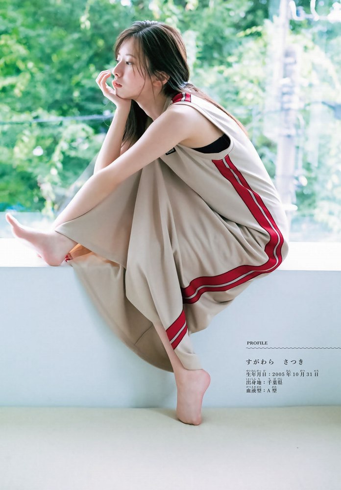 菅原咲月 すべすべ美脚の激かわグラビア画像！