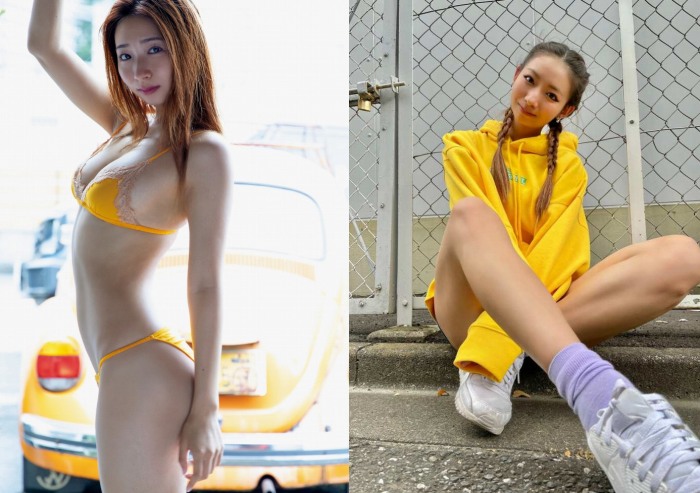 うらら 小顔美女の下着＆水着グラビア画像！