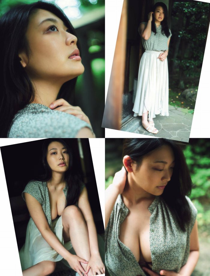 風吹ケイ Iカップバズーカの水着グラビア画像！