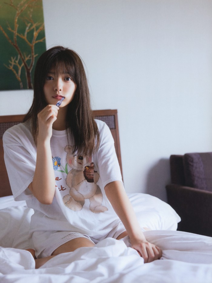 田村保乃 ナチュラルな激かわ水着グラビア画像！