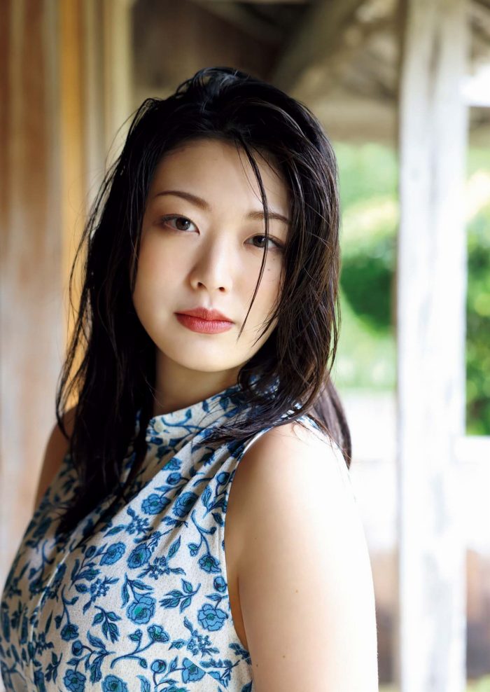 風吹ケイ Iカップバズーカの水着グラビア画像！