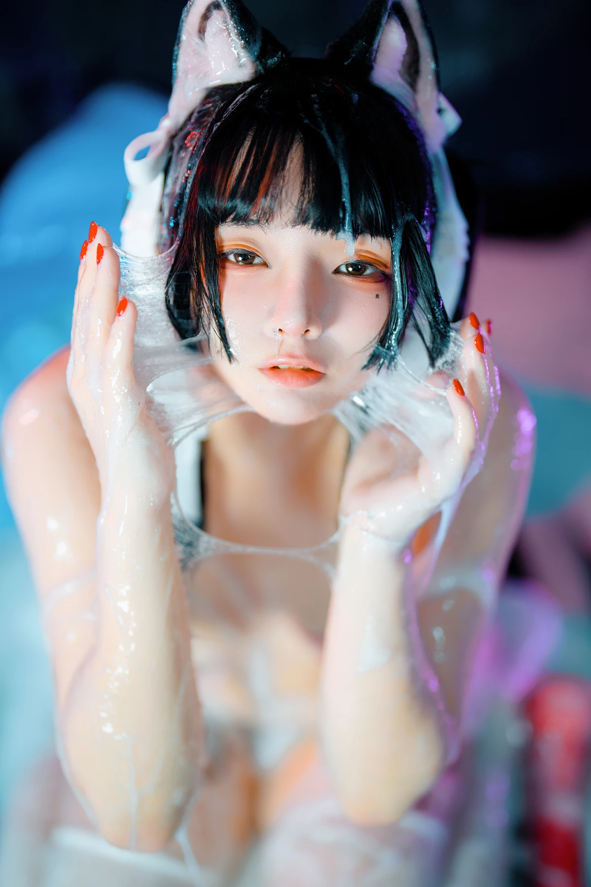 Cosplay 落落Raku – 邋遢小猫 Messy Kitty