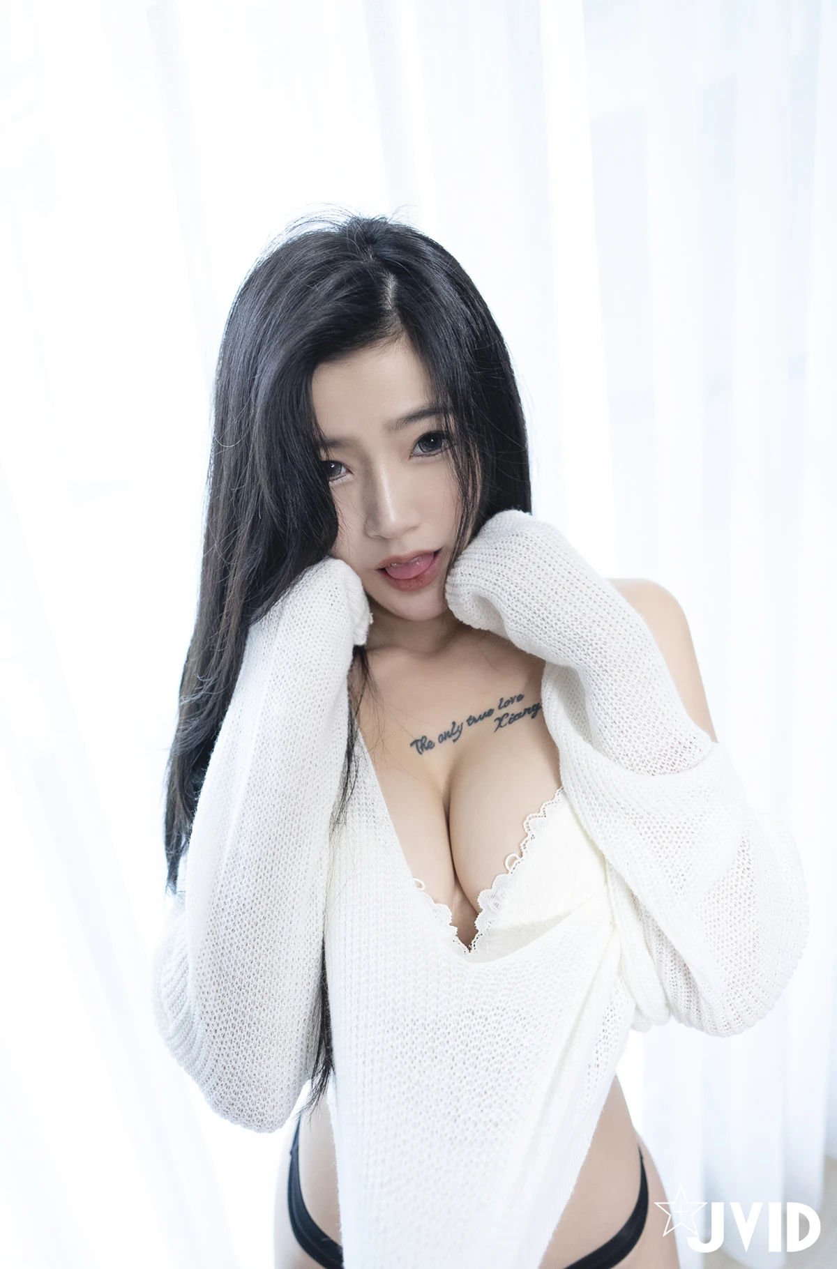 JVID 奈奈Nalnal – 「全裸上空」哥哥 用力もっと、もっと@@小隻馬趴好等著你來用力 Set.02