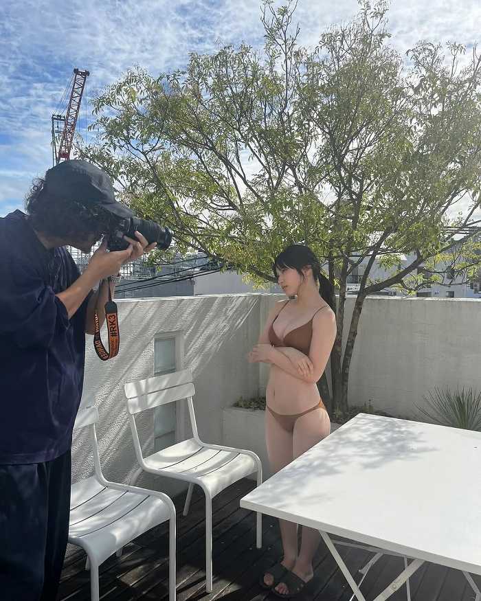 矢野ななか くびれボインの水着グラビア画像！