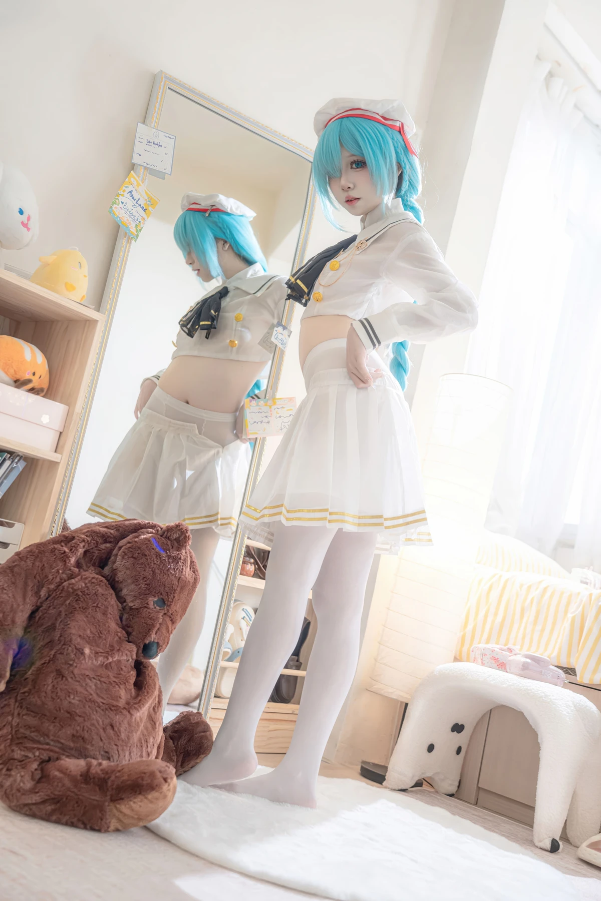 Cosplay 纸悦Etsu_ko – 雅努斯JK 碧蓝航线