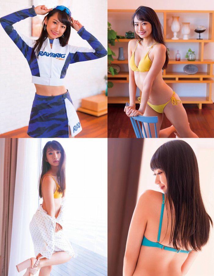 相沢菜々子 スタイル抜群な水着グラビア画像！