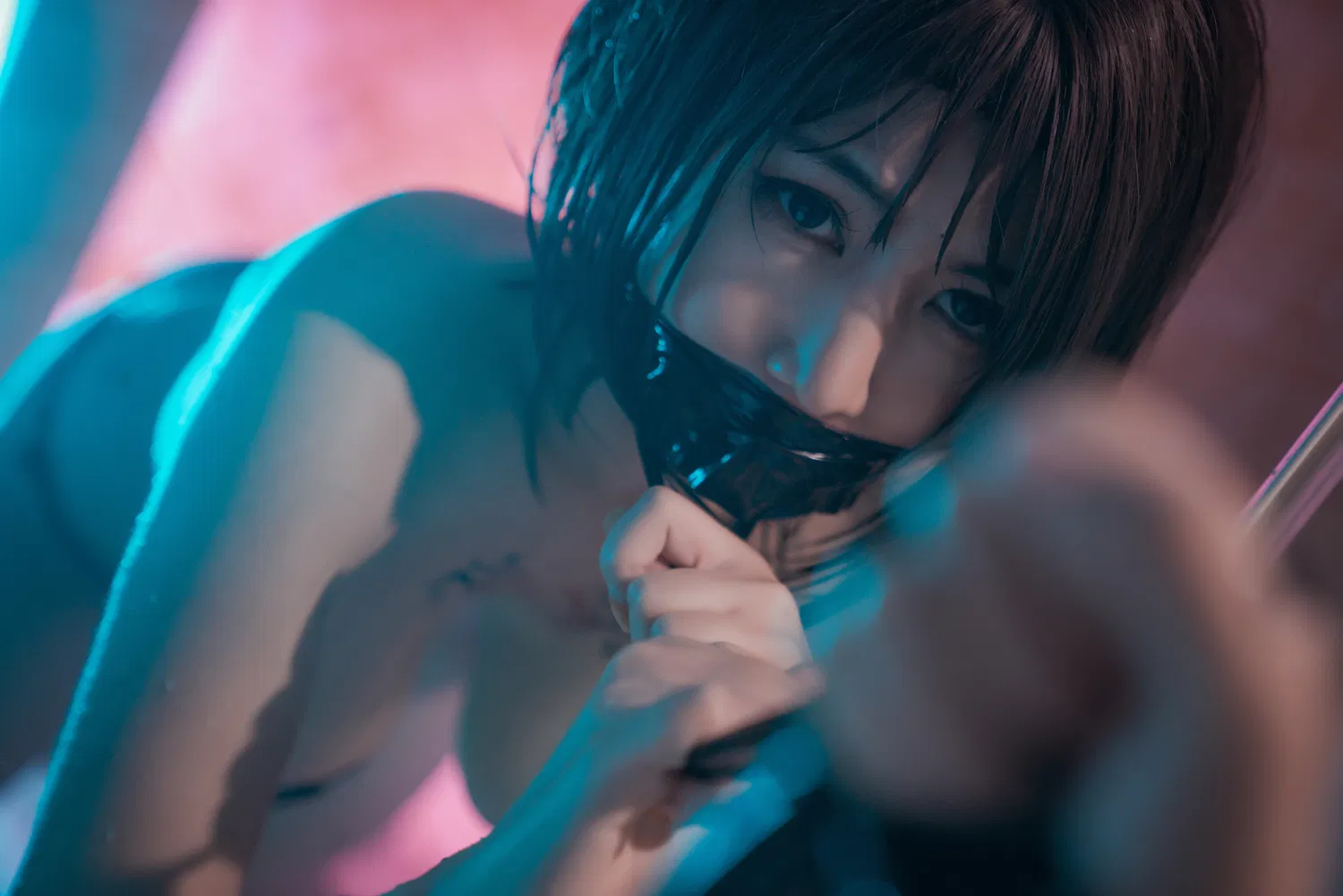 [Cosplay] 星澜是澜澜叫澜妹呀 浴室胶带2