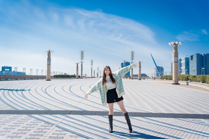 波崎天結 ハイレグが凄い水着グラビア画像！