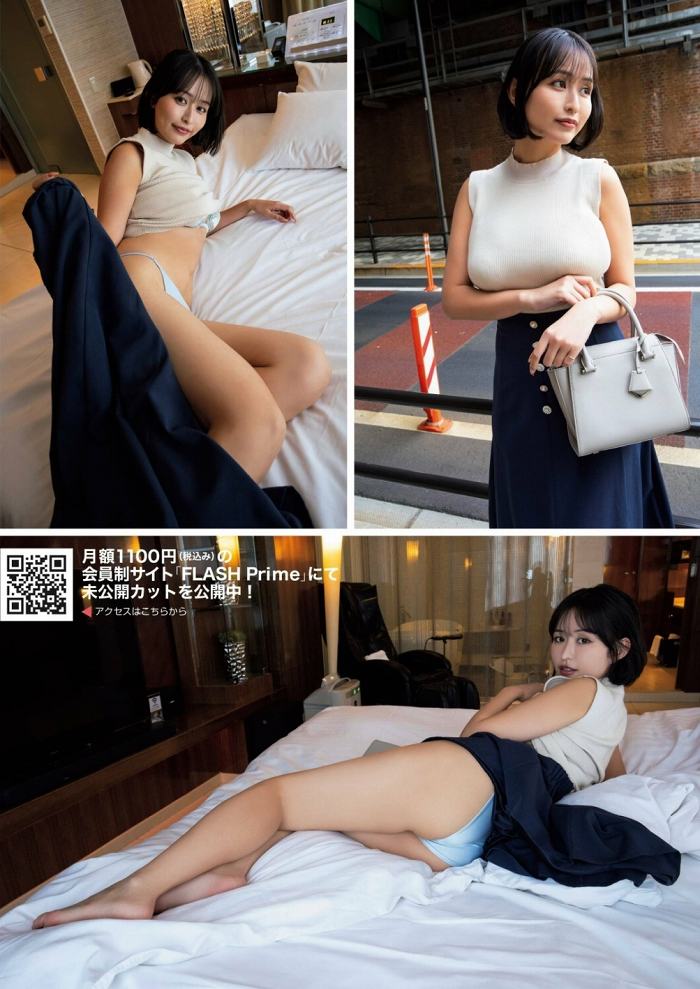 天野ちよ Hカップパイパイの水着グラビア画像！