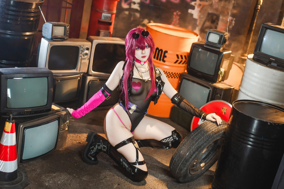 Coser@Natsuko夏夏子 - 崩坏·星穹铁道 卡芙卡 朋克同人