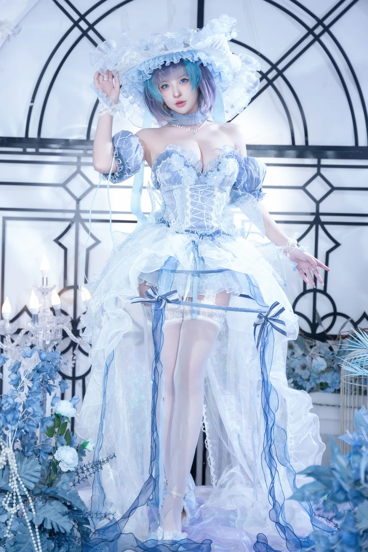 Cosplay 清水由乃 – 柴郡废稿礼服