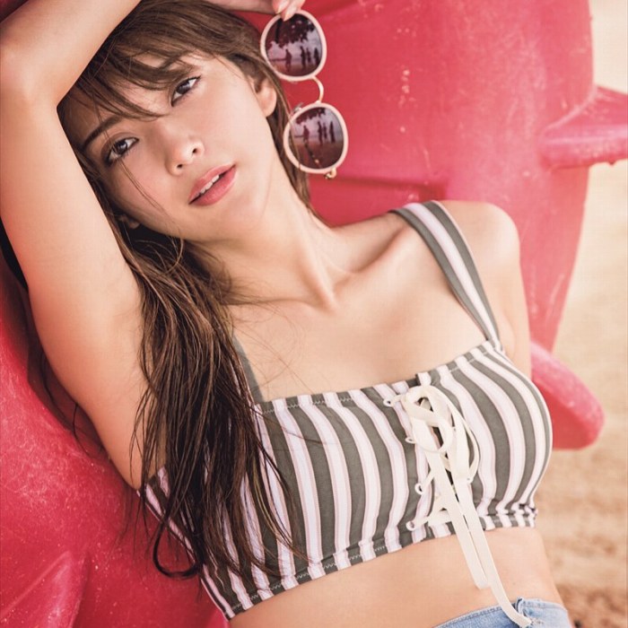 田中道子 スタイルが凄い水着グラビア画像！