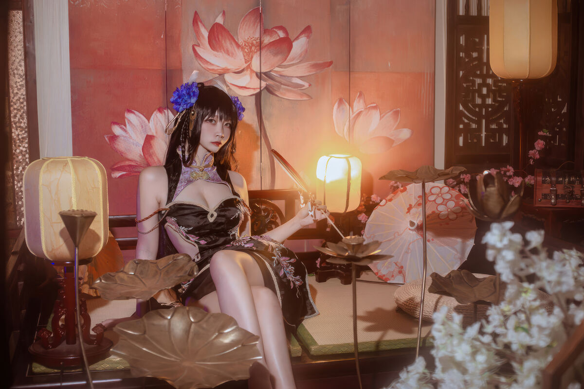 Coser@二佐Nisa - 碧蓝航线-比叡鲟旗袍