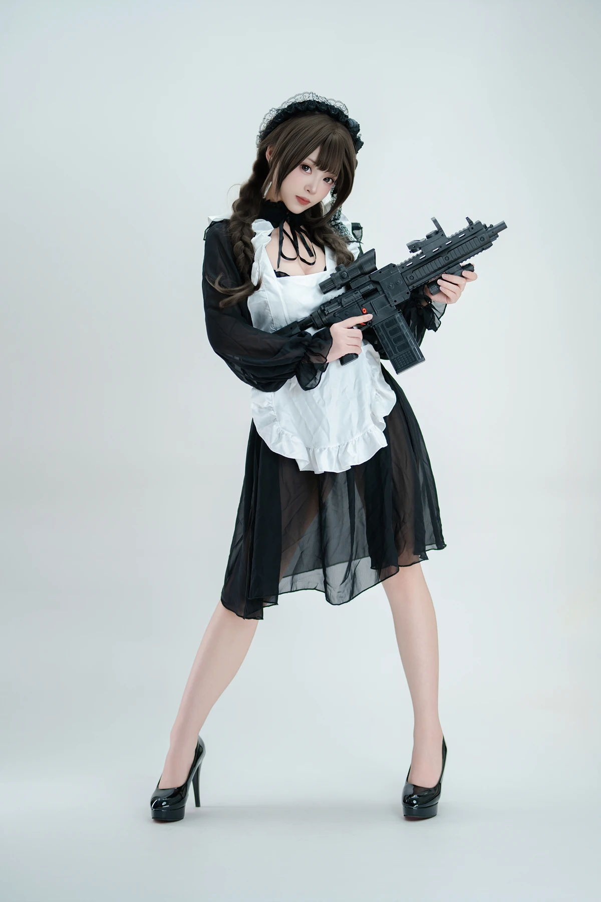 Cosplay Bangni邦尼 – 枪械女仆