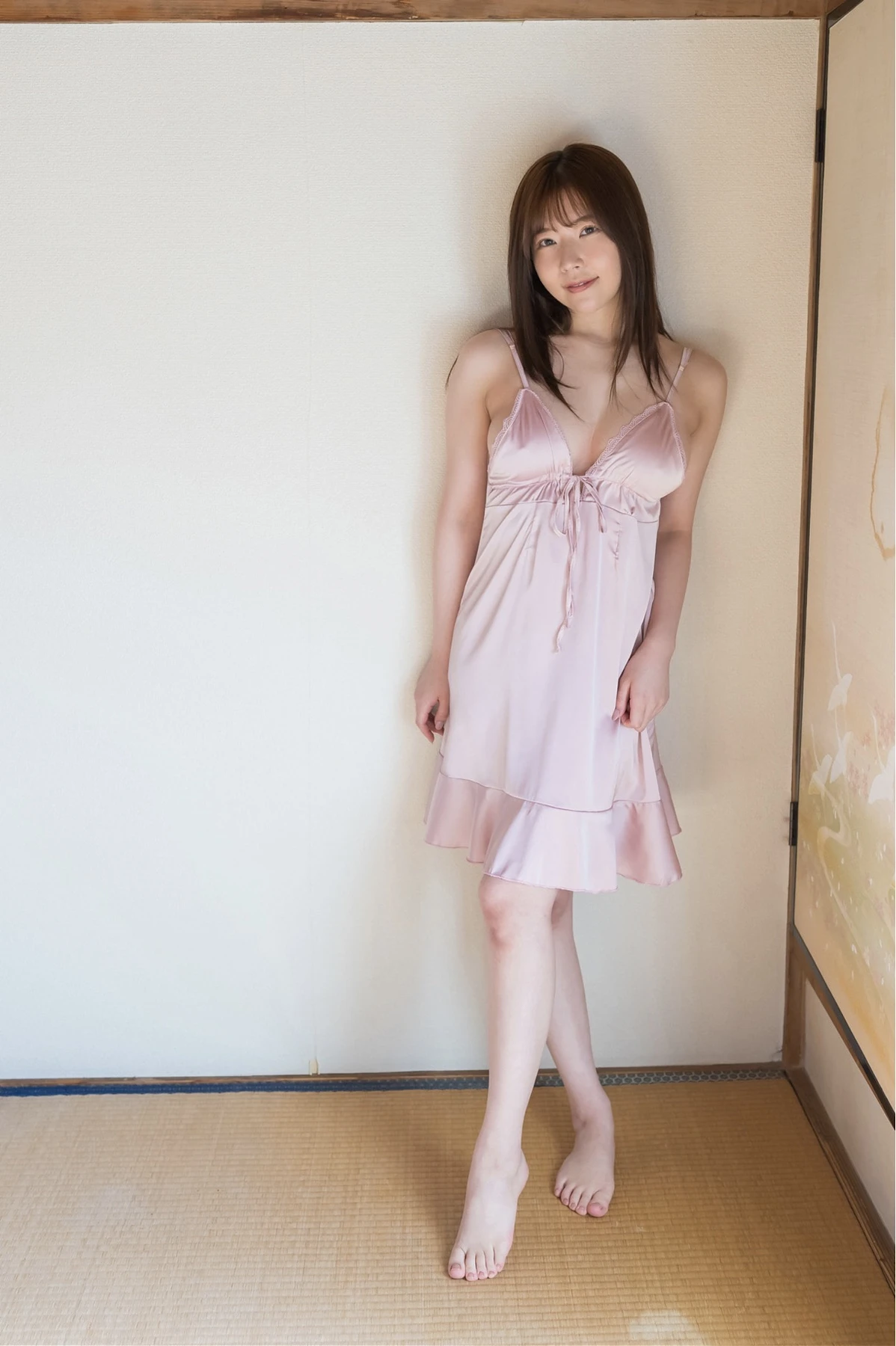 Miyako Nanjo 南條みや子, 写真集 「振り向けば… ～春光に照らされた君と～」 Set.01