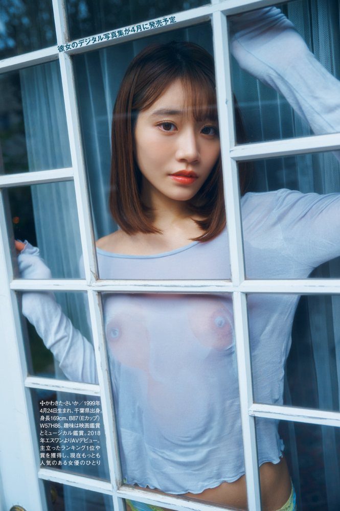 河北彩伽 絵になるEカップ美乳のヌード画像！