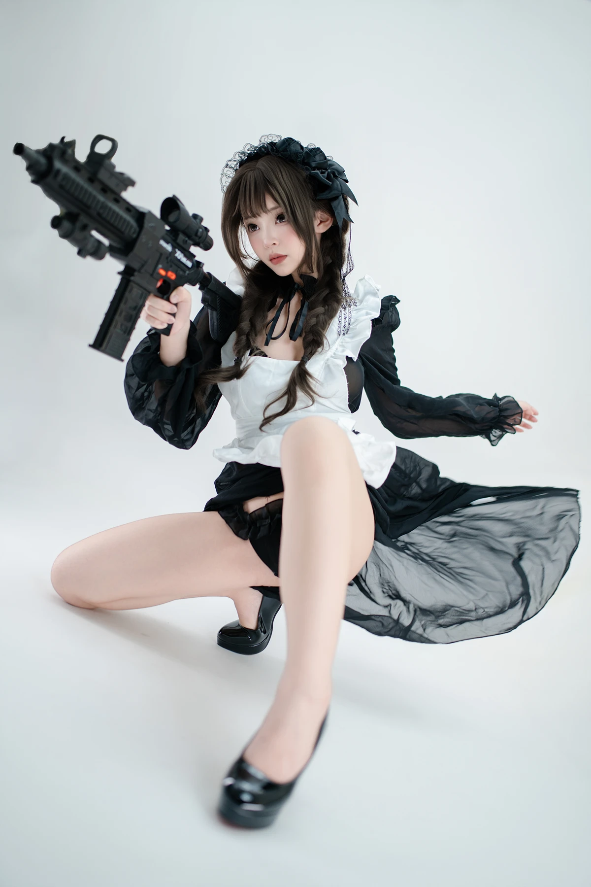 Cosplay Bangni邦尼 – 枪械女仆