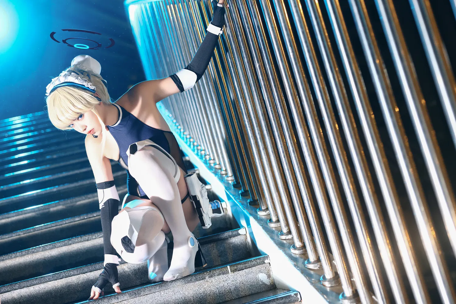 [Cosplay] G44不会受伤 飞鸟马时 (蔚蓝档案)